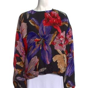 Dries Van Noten Blouse Floral Print $1355.00 In Store